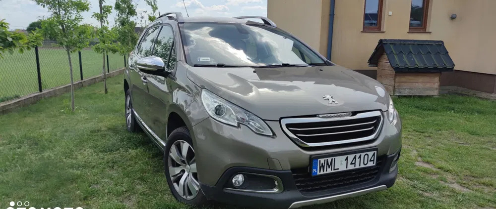 peugeot 2008 Peugeot 2008 cena 42000 przebieg: 142200, rok produkcji 2016 z Sanok